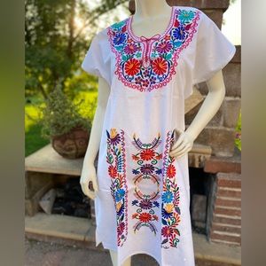 NWT Traditional Mexican embroidered dress.